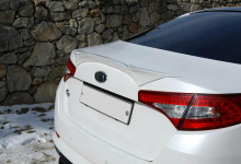 Окрашенный спойлер в цвет кузова - Luxury Generation от Art-X - Тюнинг Киа Оптима К5.