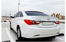 Тюнинг Хендай Соната 6 - спойлер на багажник окрашенный - от ателье Mijoocar.