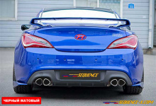 Диффузор заднего бампера. Тюнинг Hyundai Genesis Coupe