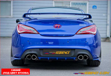 Диффузор заднего бампера. Тюнинг Hyundai Genesis Coupe