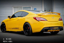 Диффузор заднего бампера. Тюнинг Hyundai Genesis Coupe
