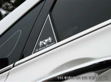 Стайлинг Хендай Соната - молдинги задних стоек - от ателье ArtX.