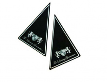 Стайлинг Киа Пиканто 2 - накладки на задние стойки - от ателье ArtX.