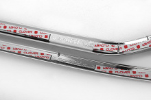 Хромированные реснички на задние фонари - Тюнинг Хендай Санта Фе 3 - ДМ. От производстеля Авто кловер.