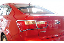 Стайлинг Киа Рио 3  седан - комплект накладок на задние фонари - от компании Kyung Dong.