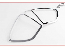 Стайлинг Киа Рио 3 хэтчбек - накладки на заднюю оптику хромированные - комплект 2 штуки - от компании Kyung Dong.