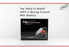 Стайлинг Киа Рио 3 хэтчбек - накладки на заднюю оптику хромированные - комплект 2 штуки - от компании Kyung Dong.