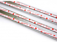 Стайлинг Киа Спортейдж 3 - накладки хромированные на боковые окна - от компании Auto Clover.