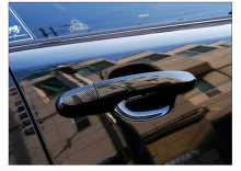 Стайлинг Киа Соренто - накладки на дверные ручки - комплект 4 штуки - от ателье ArtX.