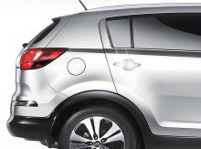 Стайлинг Киа Спортейдж 3 - накладки хромированные на дверные ручки - от компании Mobis.