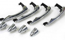 Стайлинг Киа Спортейдж 3 - накладки хромированные на дверные ручки - от компании Mobis.