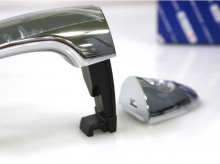 Стайлинг Киа Спортейдж 3 - накладки хромированные на дверные ручки - от компании Mobis.