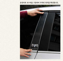 Стайлинг Hyundai ix35 - накладки на центральные стойки - от ателье ArtX.