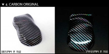 Стайлинг Хендай Велостер - накладки на стойки с 3D самосветящейся голограммой.