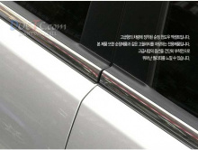 Стайлинг Киа Пиканто 2 - накладки на окна хромированные - от ателье Auto Clover.