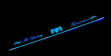 Тюнинг салона Хендай Соната 6 - накладки на пороги в салон со светодиодной подсветкой - от ателье ArtX.