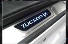 Тюнинг салона Hyundai ix35 - накладки в салон со светодиодной подсветкой - от копании Nible Style.