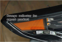 Светодиодные передние фары с ангельскими глазками - Тюнинг Хендэ АйИкс 35.