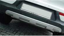 Тюнинг Киа Спортейдж 3 - защитные накладки на передний и задний бамперы - от компании Mobis.