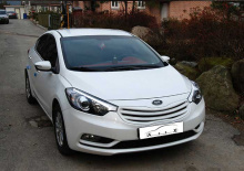 Тюнинг Киа Серато - решетка радиатора окрашенная - от ателье ArtX.