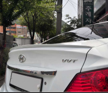 Спойлер на крышку багажника уретановый Hyundai Solaris
