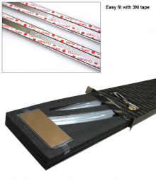 Стайлинг Хендай Велостер - комплект хромированных накладок - от произовдителя Auo Clover.