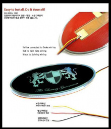 Эмблемы со светодиодной подсветкой от компании ArtX.
