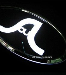Эмблема Kia Soul с LED подсветкой