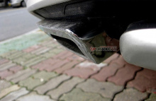 Тюнинг Киа Спортейдж - защитные накладки на передний и задний бамперы - от компании Symas.