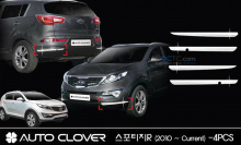 Тюнинг салона - накладки на передний и задний бамперы - от компании Auto Clover.
