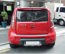 Тюнинг Киа Соул - протекторы переднего и заднего бампера - от компании Tomato.