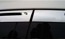 Тюнинг Хендай Грандер - хромированные ветровики боковых окон
