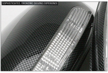 Тюнинг Infiniti G35 Sedan - крышки боковых зеркал заднего вида со светодиодными повторителями поворотников - от производителя Greentech.