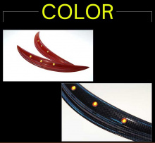 Тюнинг Хендай Велостер - накладки на задние крылья со светодиодной подсветкой - от ателье ArtX.