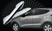 Стайлинг Киа Церато - накладки на дверные ручки - комплект - от компании Auto Clover.
