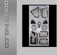 Тюнинг салона Киа Пиканто 2 - декоративные хромированные накладки в салон - от компании Kyung Dong.