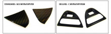 Тюнинг салона Киа Пиканто 2 - накладки под карбон - комплект 10 штук - от ателье ArtX.