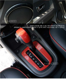 Тюнинг салона Киа Соул - декоративные накладки - от ателье ArtX.