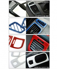 Тюнинг салона Киа Соул - декоративные накладки - от ателье ArtX.