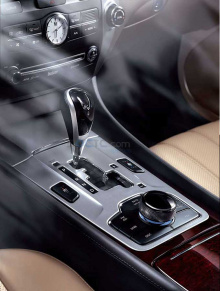 Оригинальная ручка переключения передач КПП - Тюнинг салона Hyundai Sonata VI (YF), от Mobis.