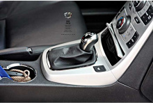 Ручка КПП (рычага коробки передач) с подсветкой, тюнинг салона Hyundai Genesis Coupe, от производителя New Faces.
