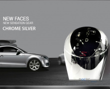 Новая рукоятка КПП (переключения передач) с подсветкой, тюнинг салона Hyundai 5G Grandeur HG, от производителя New Faces.