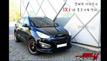 Тюнинг Hyundai ix35 - передний обвес от компании JSW.