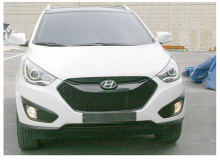 Тюнинг Hyundai ix35 - решетка радиатора Bentley Style - от компании D8.