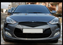 Тюнинг Хендай Велостер - карбоновая решетка радиатора