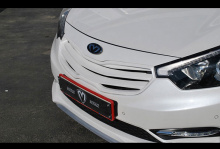 Тюнинг Киа Церато - решетка радиатора от ателье M&S.