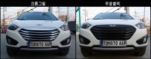 Решетка радиатора - тюнинг Hyundai (Tucson) iX35, от производителя Tomato.