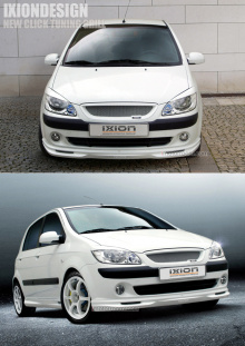 Тюнинг Хендай Гетс - решетка радиатора для моделей 2010 года выпуска.