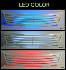 Тюнинг Киа Оптима - решетка радиатора со светодиодной подсветкой