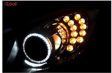 Тюнинг оптики Киа Серато - светодиодные модули для передних поворотов - от компании Xlook.